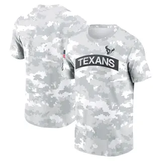 Houston Texans Men's 2024 Salute To Service Performance T-Shirt - Arctic Camo