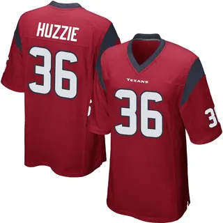 Houston Texans Men's Alijah Huzzie Game Alternate Jersey - Red