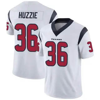 Houston Texans Men's Alijah Huzzie Limited Vapor Untouchable Jersey - White