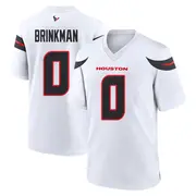 Houston Texans Men's Austin Brinkman Game Jersey - White