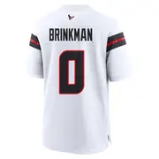 Houston Texans Men's Austin Brinkman Game Jersey - White