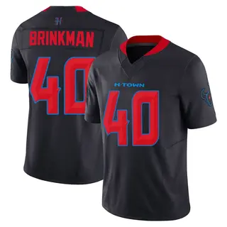 Houston Texans Men's Austin Brinkman Limited 2nd Alternate Vapor F.U.S.E. Jersey - Navy