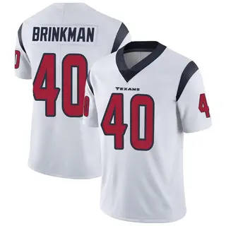 Houston Texans Men's Austin Brinkman Limited Vapor Untouchable Jersey - White