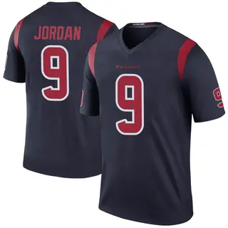 Houston Texans Men's Brevin Jordan Legend Color Rush Jersey - Navy