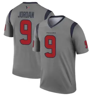 Houston Texans Men's Brevin Jordan Legend Inverted Jersey - Gray