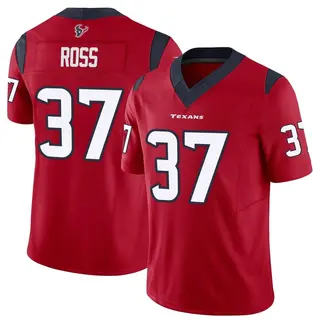 Houston Texans Men's D'Angelo Ross Limited Vapor F.U.S.E. Jersey - Red