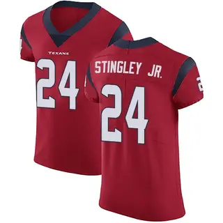 Houston Texans Men's Derek Stingley Jr. Elite Alternate Vapor Untouchable Jersey - Red