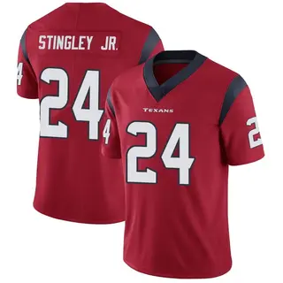 Houston Texans Men's Derek Stingley Jr. Limited Alternate Vapor Untouchable Jersey - Red