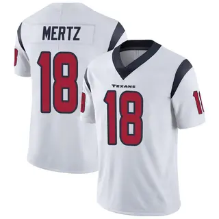 Houston Texans Men's Graham Mertz Limited Vapor Untouchable Jersey - White