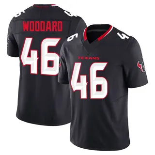 Houston Texans Men's Jackson Woodard Limited Alternate Vapor F.U.S.E. Jersey - Navy
