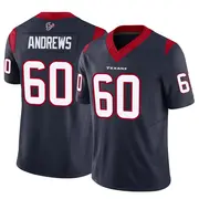 Houston Texans Men's Jake Andrews Limited Vapor F.U.S.E. Jersey - Navy