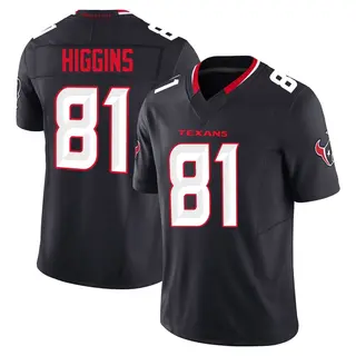 Houston Texans Men's Jayden Higgins Limited Alternate Vapor F.U.S.E. Jersey - Navy