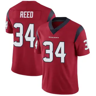Houston Texans Men's Jaylen Reed Limited Alternate Vapor Untouchable Jersey - Red