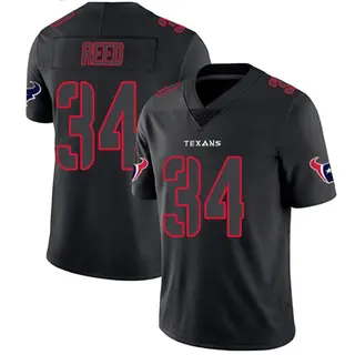Houston Texans Men's Jaylen Reed Limited Jersey - Black Impact