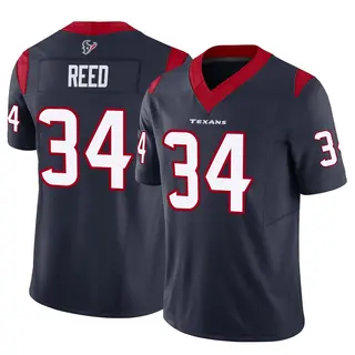 Houston Texans Men's Jaylen Reed Limited Vapor F.U.S.E. Jersey - Navy