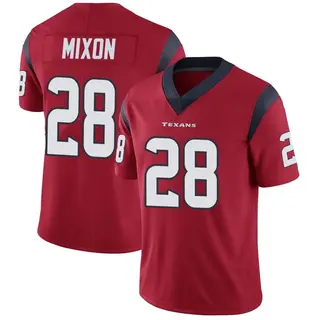 Houston Texans Men's Joe Mixon Limited Alternate Vapor Untouchable Jersey - Red