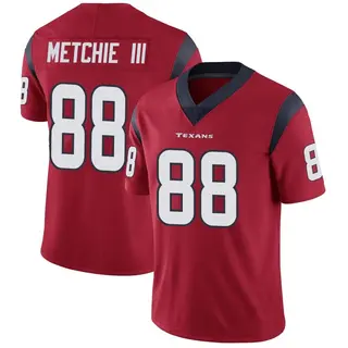Houston Texans Men's John Metchie III Limited Alternate Vapor Untouchable Jersey - Red