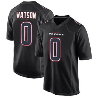 Houston Texans Men's Justin Watson Game Fashion Jersey - Black