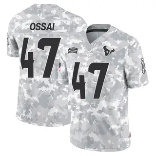 Houston Texans Men's K.C. Ossai Limited 2024 Salute to Service Jersey - Arctic Camo