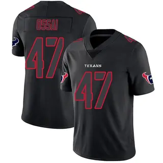 Houston Texans Men's K.C. Ossai Limited Jersey - Black Impact