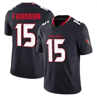 Houston Texans Men's Ka'imi Fairbairn Limited Alternate Vapor F.U.S.E. Jersey - Navy