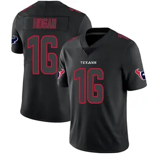 Houston Texans Men's Kevin Hogan Limited Jersey - Black Impact