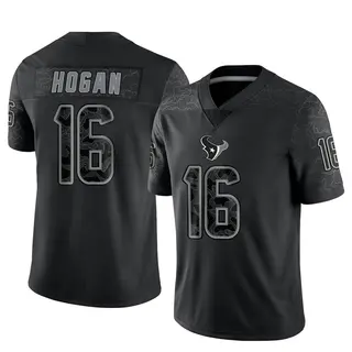Houston Texans Men's Kevin Hogan Limited Reflective Jersey - Black