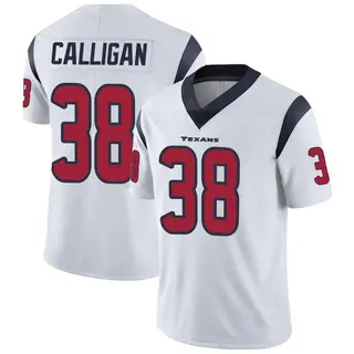 Houston Texans Men's Keydrain Calligan Limited Vapor Untouchable Jersey - White