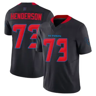 Houston Texans Men's LaDarius Henderson Limited 2nd Alternate Vapor F.U.S.E. Jersey - Navy