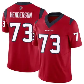 Houston Texans Men's LaDarius Henderson Limited Vapor F.U.S.E. Jersey - Red