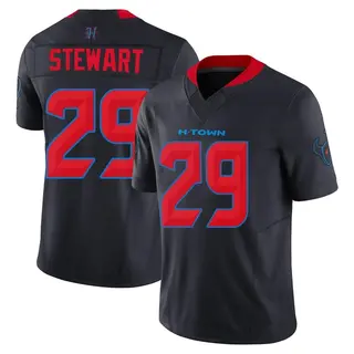 Houston Texans Men's M.J. Stewart Limited 2nd Alternate Vapor F.U.S.E. Jersey - Navy