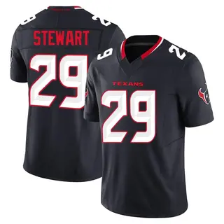 Houston Texans Men's M.J. Stewart Limited Alternate Vapor F.U.S.E. Jersey - Navy