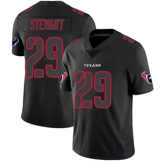 Houston Texans Men's M.J. Stewart Limited Jersey - Black Impact