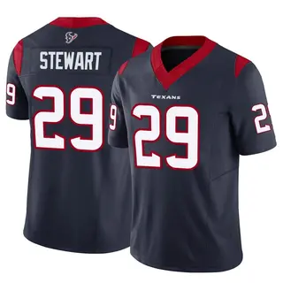 Houston Texans Men's M.J. Stewart Limited Vapor F.U.S.E. Jersey - Navy