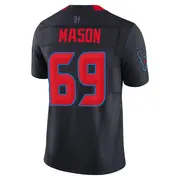 Houston Texans Men's Shaq Mason Limited 2nd Alternate Vapor F.U.S.E. Jersey - Navy