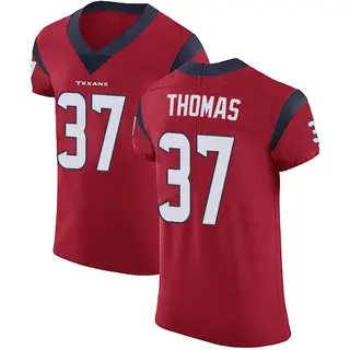 Houston Texans Men's Tavierre Thomas Elite Alternate Vapor Untouchable Jersey - Red