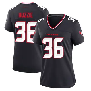 Houston Texans Women's Alijah Huzzie Game Team Jersey - Navy