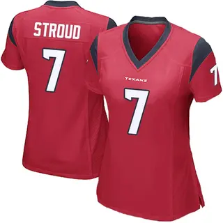 Houston Texans Women's C.J. Stroud Game Alternate Jersey - Red