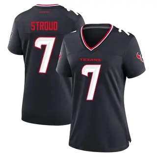 Houston Texans Women's C.J. Stroud Game Team Jersey - Navy