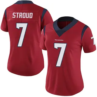 Houston Texans Women's C.J. Stroud Limited Alternate Vapor Untouchable Jersey - Red