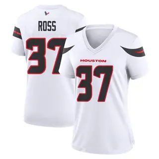 Houston Texans Women's D'Angelo Ross Game Jersey - White