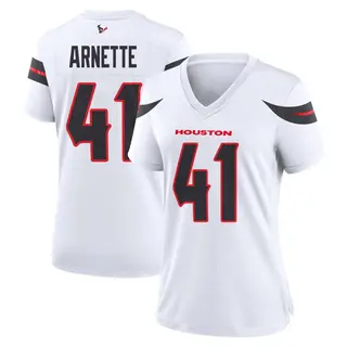 Houston Texans Women's Damon Arnette Game Jersey - White