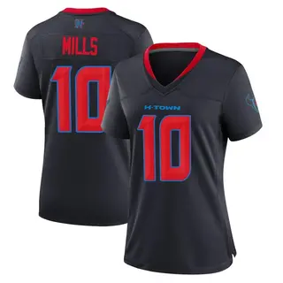 Houston Texans Women's Davis Mills Game 2nd Alternate Jersey - Navy