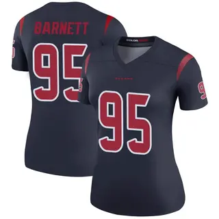 Houston Texans Women's Derek Barnett Legend Color Rush Jersey - Navy