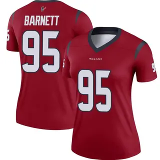 Houston Texans Women's Derek Barnett Legend Jersey - Red
