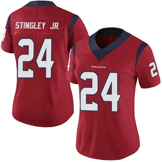 Houston Texans Women's Derek Stingley Jr. Limited Alternate Vapor Untouchable Jersey - Red