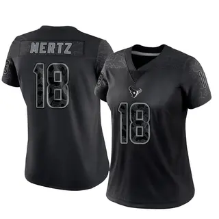 Houston Texans Women's Graham Mertz Limited Reflective Jersey - Black
