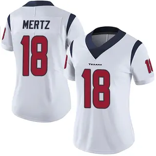 Houston Texans Women's Graham Mertz Limited Vapor Untouchable Jersey - White