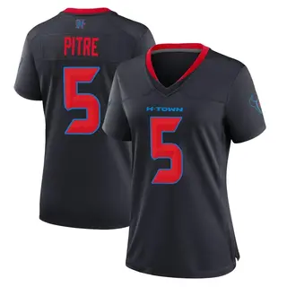 Houston Texans Women's Jalen Pitre Game 2nd Alternate Jersey - Navy