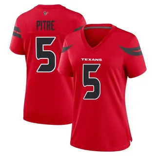 Houston Texans Women's Jalen Pitre Game Alternate Jersey - Red